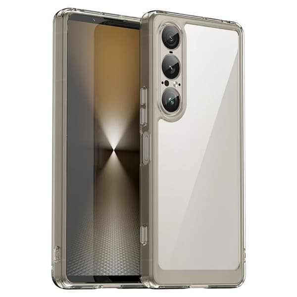 Mobilskal till Sony Xperia 1 VII Acrylic TPU - Grå