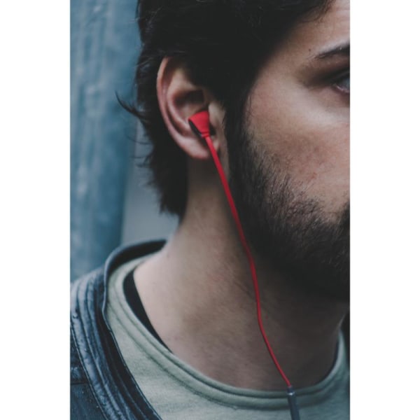 Puro Fine Stereo In-Ear-hörlurar, vit Vit