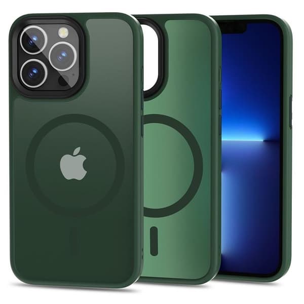 Tech-Protect iPhone 13 Pro Mobilskal Magsafe - Grøn Grön