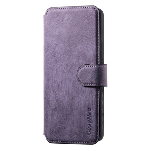 CASENEO Google Pixel 9a Plånboksfodral Konstläder - Lila