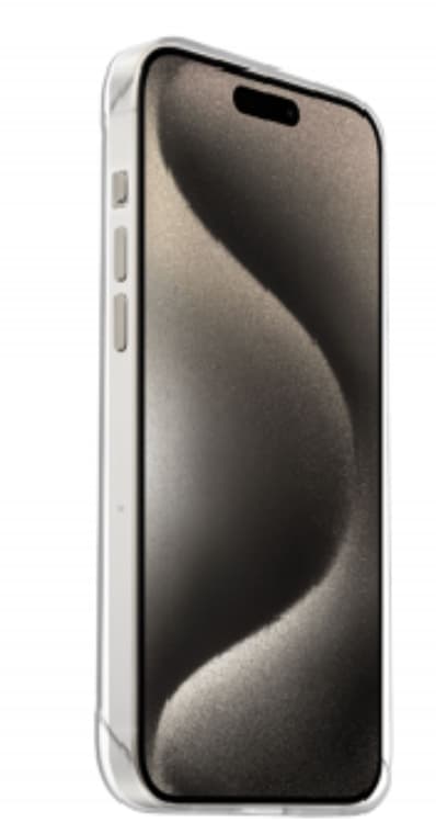 Just Mobiltelefon Taske til iPhone 15 Pro Max Slim Fit - Krystal