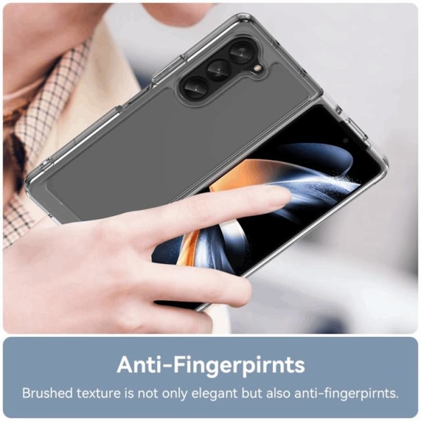 Galaxy Z Fold 5 Mobile Shell Akryl TPU - Gennemsigtig