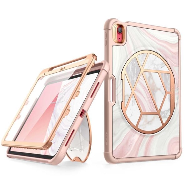 SupCase Cosmo iPad 10.9 (2022) Skal - Marble Rosa