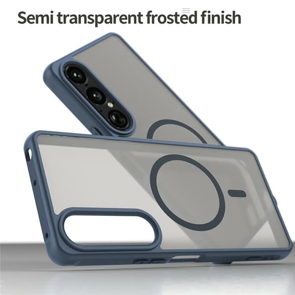 Mobilskal till Sony Xperia 1 VII MagSafe MagSafe Shockproof - Blå Blå