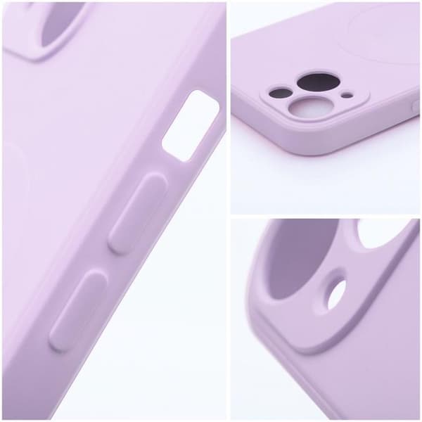 iPhone 16 Plus MagSafe Silikone Telefontaske - Lyserød Rosa