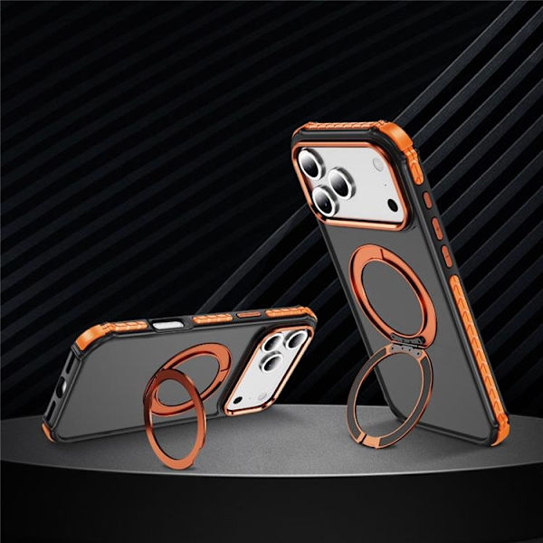 Mobilskal till iPhone 17 Pro Max MagSafe Skin Touch - Orange Orange