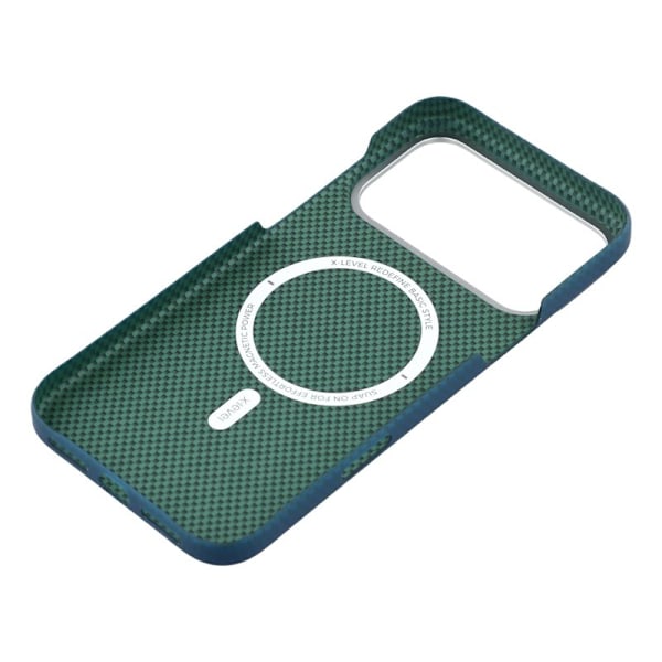 X-LEVEL Mobilskal till iPhone 17 Pro Max MagSafe Kolfiber Blå