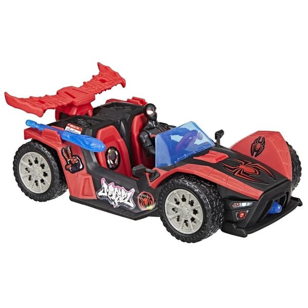 MARVEL Spider-Man 4 Inch Venomversus Miles Remix Blast Racer
