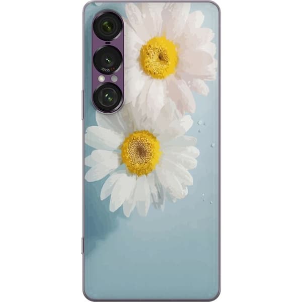 Telefontaske til Sony Xperia 1 VII med sommerblomster