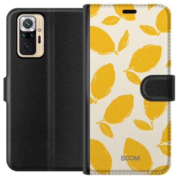 Plånboksfodral till Xiaomi Redmi Note 10 Pro med Lemon Breeze