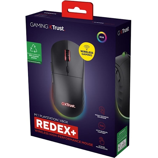 TRUST Gamingmus GXT 927 Redex II Lättvikts