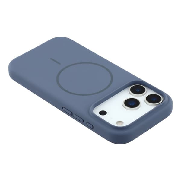X-LEVEL Mobilskal till iPhone 17 Pro MagSafe Liquid Silicone Blå