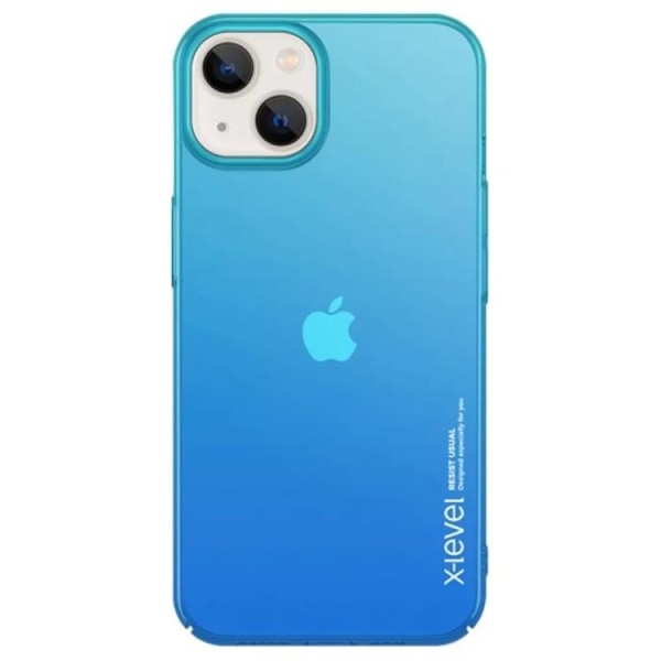 X-Level iPhone 15 -matkapuhelimen suojakuori - sininen