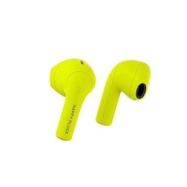 Happy Plugs Joy Hörlur In-Ear TWS - Neon Gul