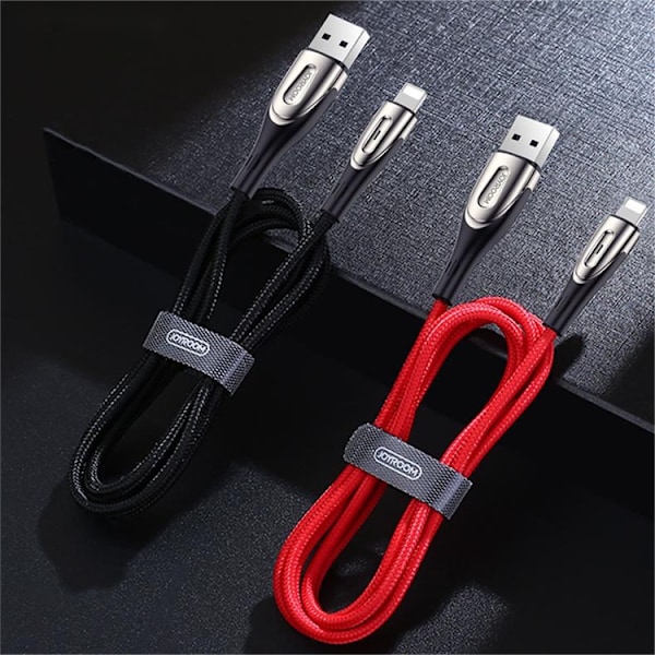 Joyroom USB-A till Lightning kabel 3A 1.2m - Svart Svart