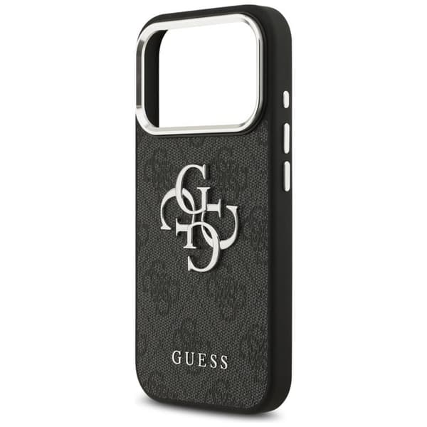 Guess telefonetui til iPhone 17 4G Big 4G Classic Logo - Sort Svart