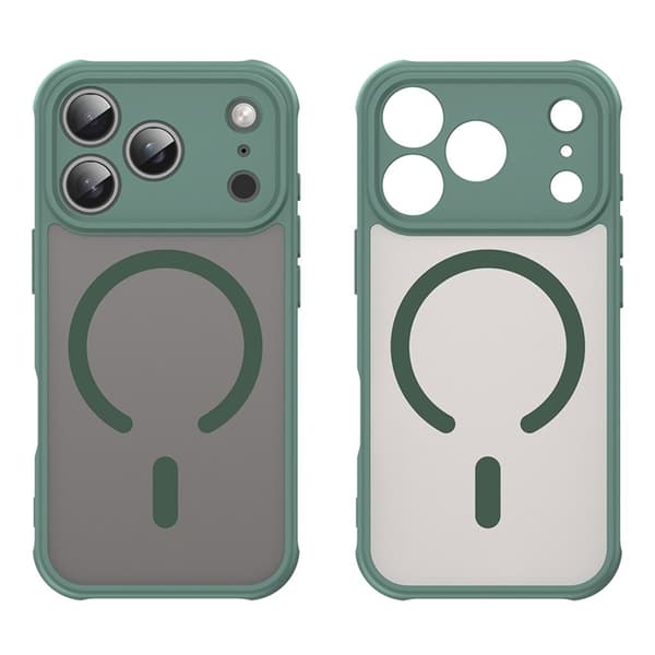 Mobilskal till iPhone 17 Pro MagSafe Anti Drop - Grön Grön