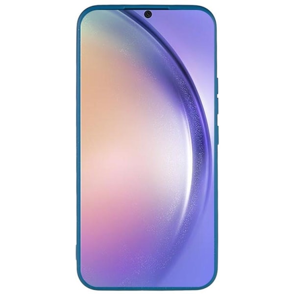 Galaxy A34 5G Mobile Cover Straight Edge Design TPU - Sapphire