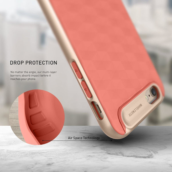 Caseology Parallax Series BaksideSkal till Apple iPhone 6 (S) - Rosa Rosa