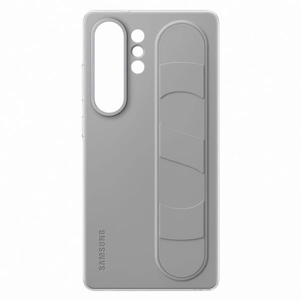 Mobilskal till Samsung Galaxy S25 Ultra Standing Grip - Grå Grå