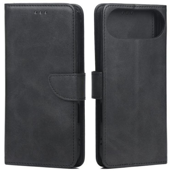 Marv iPhone Air Plånboksfodral Läder - Svart