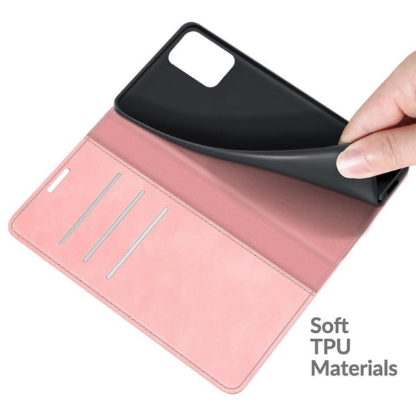 Skin Touch Läder Fodral Xiaomi 11T / 11T Pro - Rosa