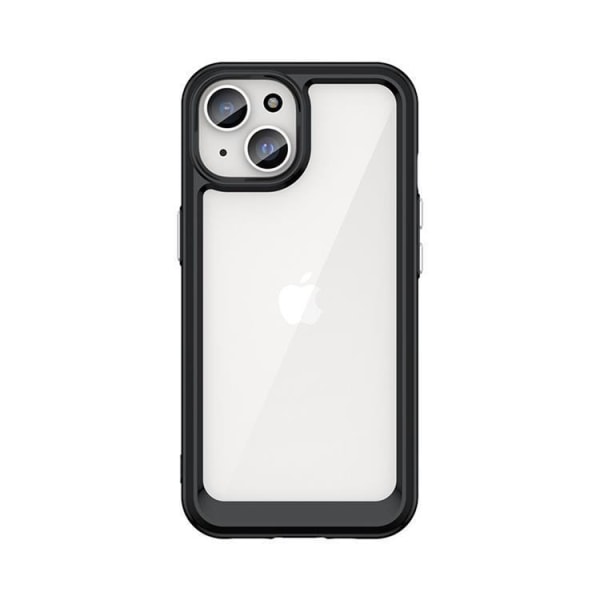 iPhone 15 Plus -mobiilisuojus Outer Space - musta