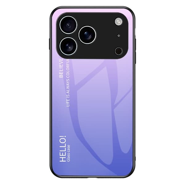 Mobilskal till iPhone 17 Pro Max Anti-Scratch - Gradient Rosa/Lila Lila