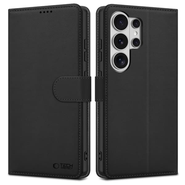 Tech-Protect Plånboksfodral För Galaxy S26 Ultra - Svart Svart