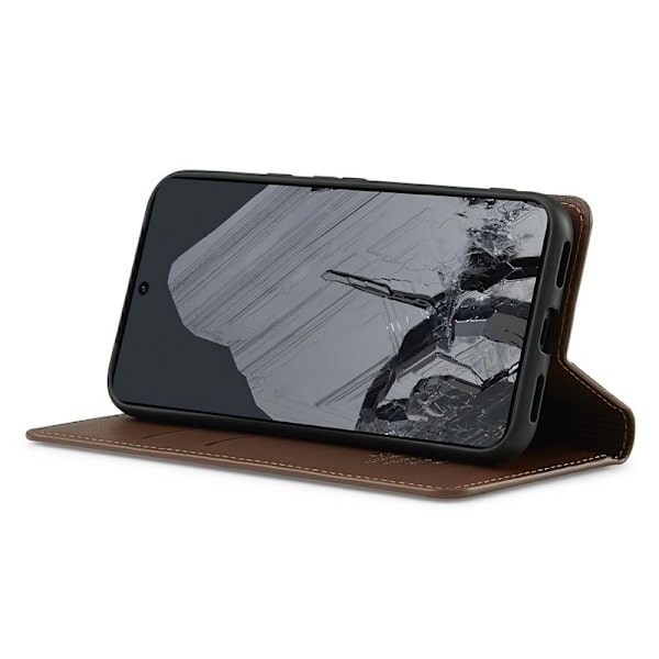 LC.IMEEKE L1 Series Google Pixel 8 Pro Plånboksfodral Konstläder - Brun