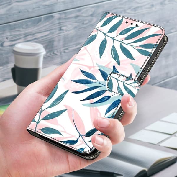 Plånboksfodral för Samsung Galaxy S26 Konstläder Stativ - Vattenfärger