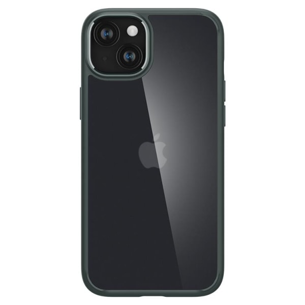 Spigen iPhone 15 Mobilskal Ultra Hybrid - Mørkegrøn