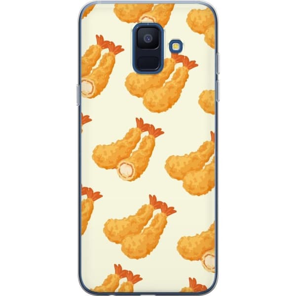 Telefontaske til Samsung Galaxy A6 (2018) med rejer