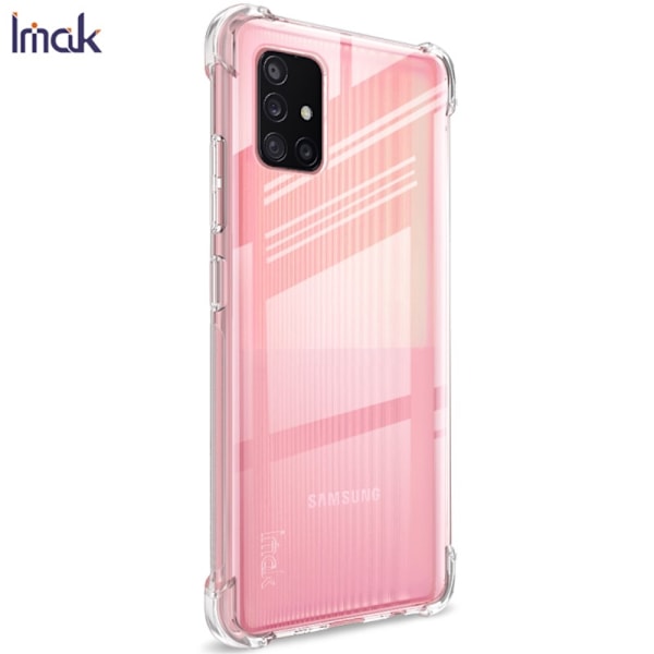 IMAK Anti-drop Mobilskal + Skärmskydd Galaxy A51 5G - Clear