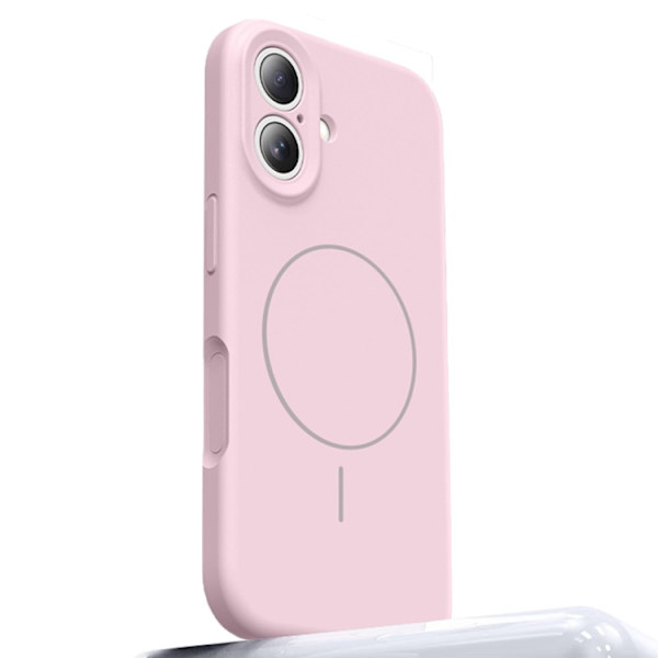 Mobilskal till iPhone 16 Magafe med Camera Touch Control - Rosa Rosa