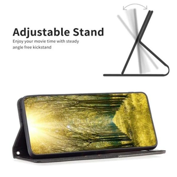 iPhone 15 Pro Max Plånboksfodral - Svart Svart