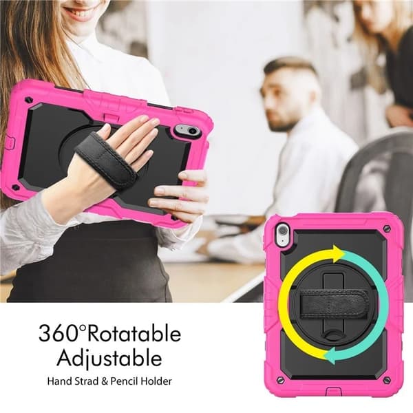 iPad 10.9" (2022)/iPad 11" (2025) Mobilskal Drop-Proof - Rosa Rosa