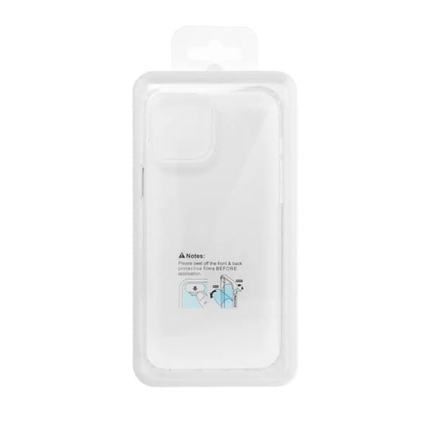 Telefontaske til iPhone 16 Pro Max Super Hybrid - Gennemsigtig Transparent