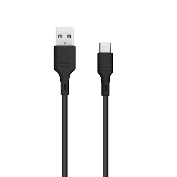 Blue Star USB-C till USB-A kabel 1m - Svart Svart