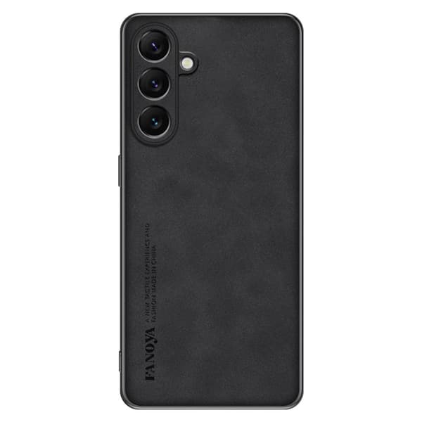 Mobilskal för Samsung Galaxy S26 Plus Konstläder TPU - Svart