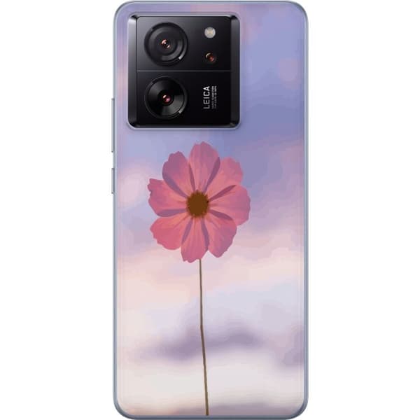 Mobilskal till Xiaomi 13T med Rosa blomma