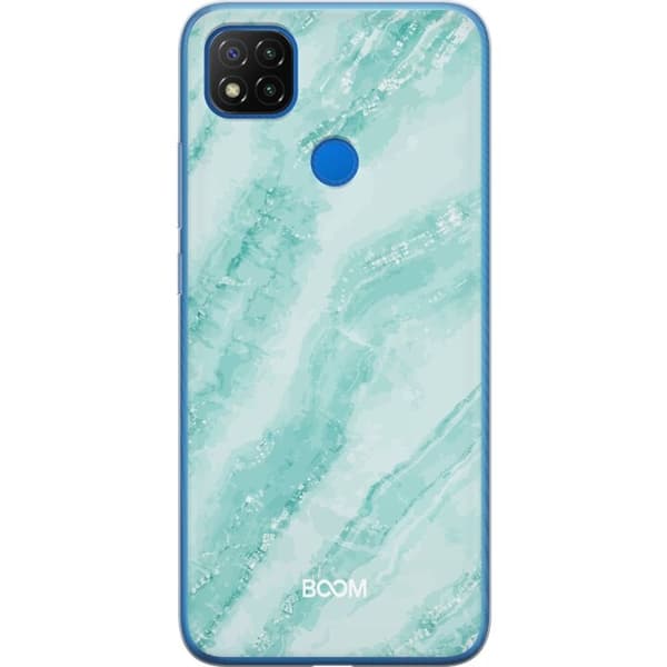 Telefontaske til Xiaomi Redmi 9C med Mint Marble