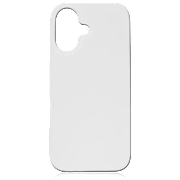 3MK Mobilskal till iPhone 16 MagSafe Silikon Hardy - Vit