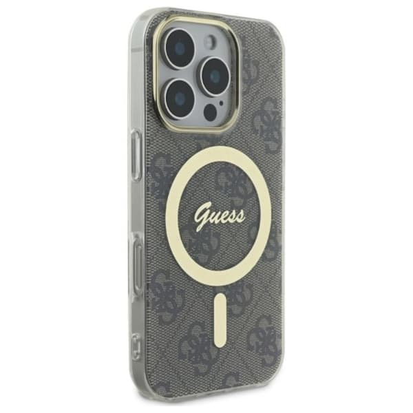 Guess Mobilskal till iPhone 16 Pro Max MagSafe IML 4G - Brun Brun