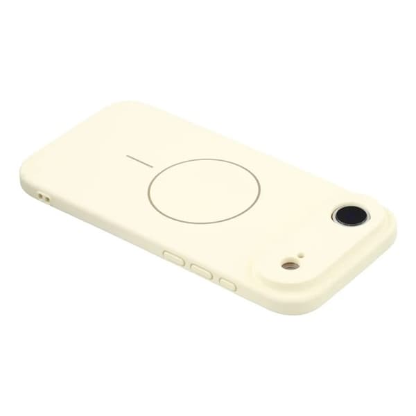 WANLONFENG Mobilskal till iPhone Air MagSafe Med 2Pcs Härdat Glas XQ1 Vit