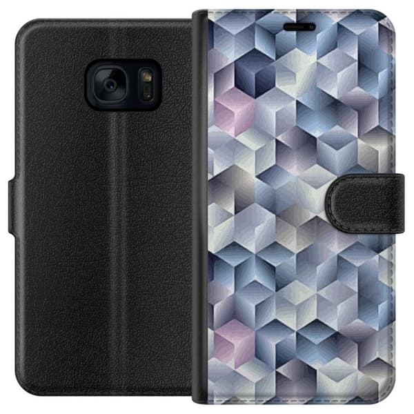 Plånboksfodral till Samsung Galaxy S7 med Cyklon