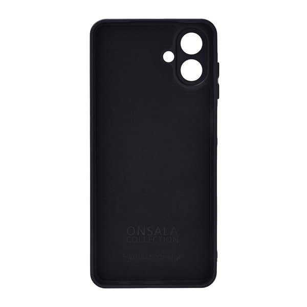 ONSALA Mobilskal med Silikonkänsla Black - Samsung Galaxy A07 4G