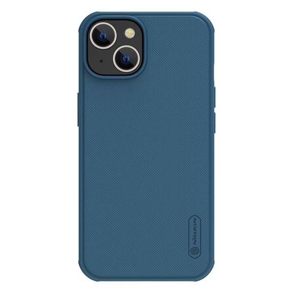 Nillkin iPhone 14 Plus -kuori Super Frosted Shield Pro - Sininen Blå