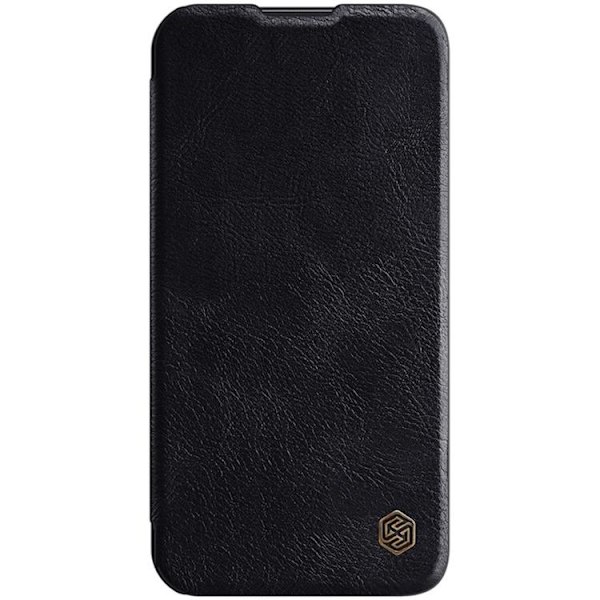 Nillkin iPhone 14 Pro Max Plånboksfodral QinPro Läder - Svart Svart