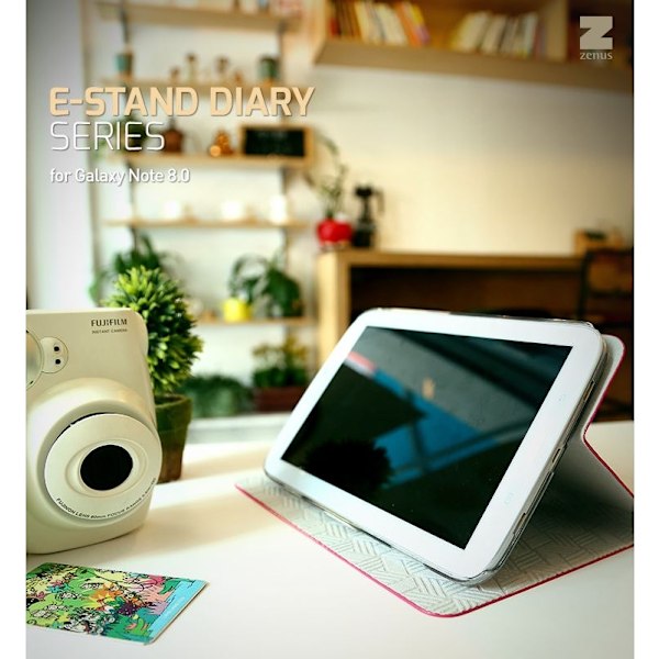 Zenus E-book väska till Samsung Galaxy Note 8.0 (Blå) Blå